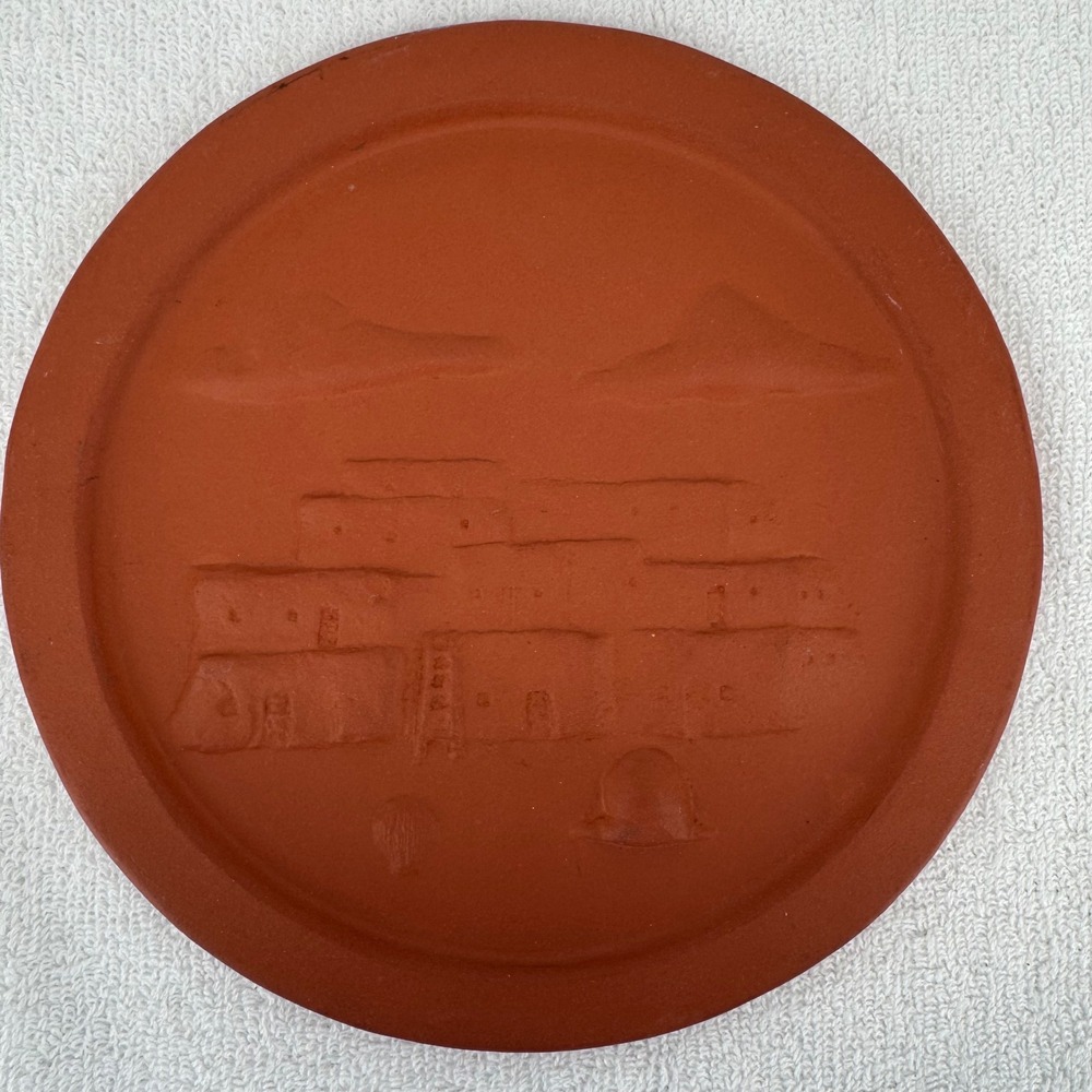 Vintage Watson Tile Works 1988 Santuario Pueblo Santa Fe Terracotta LE 2100/5000 - Picture 4 of 6